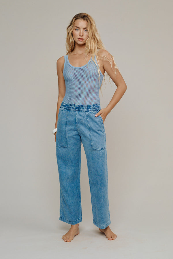 Mesh Bodysuit | Jungmaven Hemp Clothing & Accessories / Color: