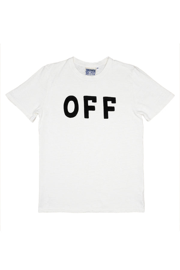"OFF" Baja Tee | Jungmaven Hemp Clothing & Accessories / Color: Washed White