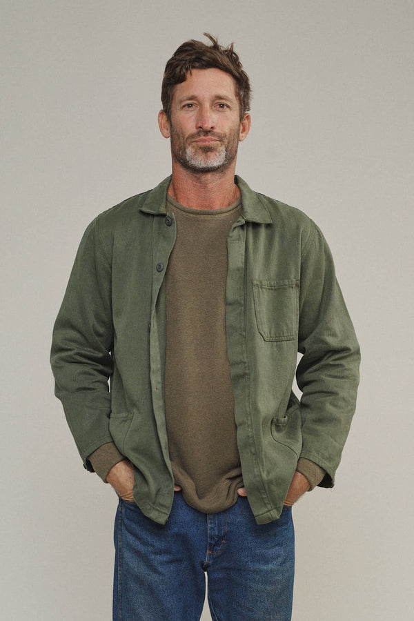 Olympic Jacket | Jungmaven Hemp Clothing & Accessories / model_desc: Bryan is 6’1” wearing L