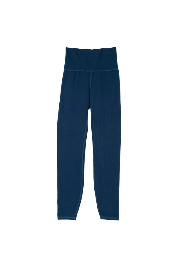 Orosi Leggings - Mid Rise | Jungmaven Hemp Clothing & Accessories / Color: Deep Indigo