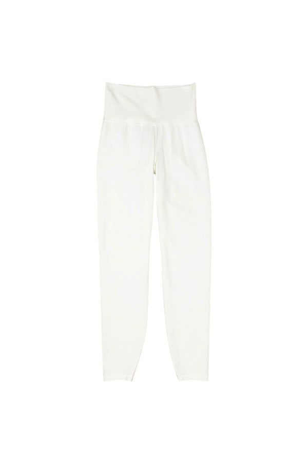 Orosi Leggings - Mid Rise | Jungmaven Hemp Clothing & Accessories / Color: Washed White