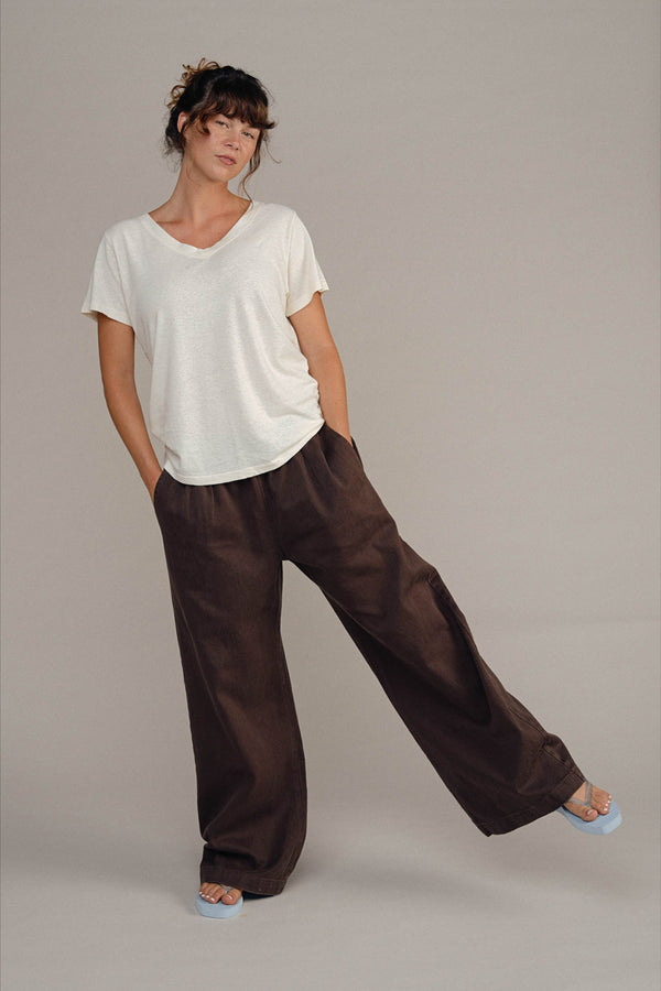 Paige V-neck | Jungmaven Hemp Clothing & Accessories / Color: