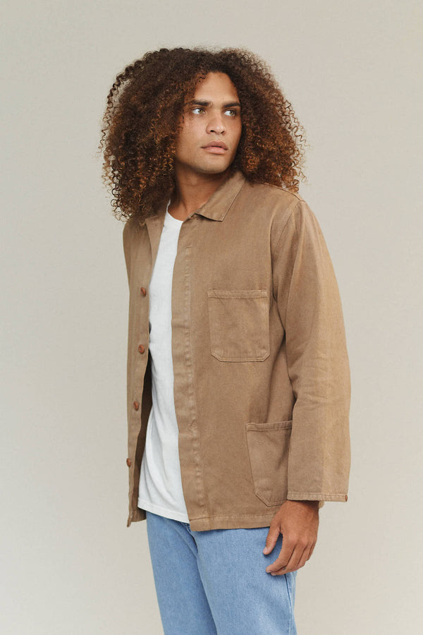 Olympic Jacket | Jungmaven Hemp Clothing & Accessories / model_desc: Davon is 6’0” wearing L