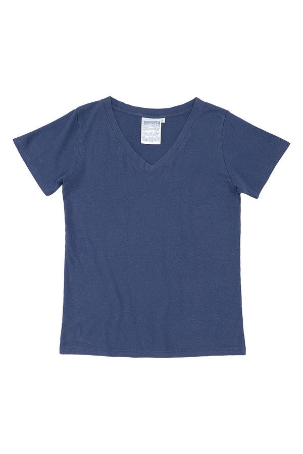 Paige V-neck | Jungmaven Hemp Clothing & Accessories / Color: Deep Indigo