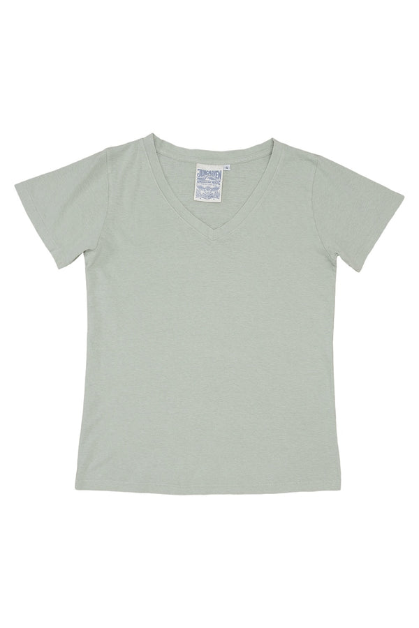 Paige V-neck | Jungmaven Hemp Clothing & Accessories / Color: Stormy Green