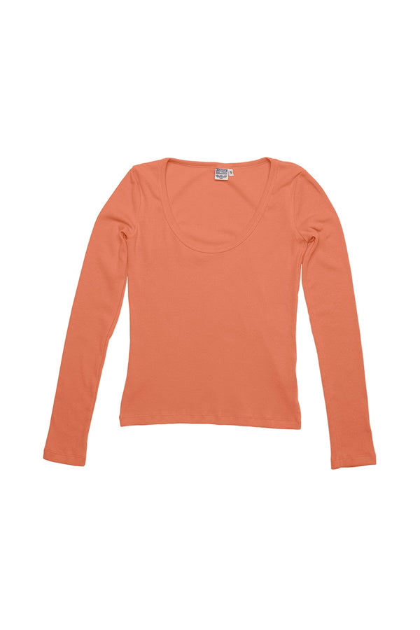 Paseo Long Sleeve Tee - Sale Colors | Jungmaven Hemp Clothing & Accessories / Color: Burnt Orange