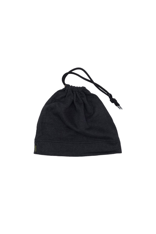 Hemp Fleece Tube Cap by Phatee Wear | Jungmaven Hemp Clothing & Accessories / Color:  Black