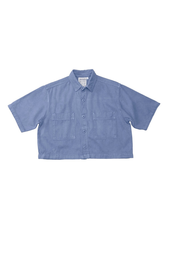 Phinney Twill Shirt | Jungmaven Hemp Clothing & Accessories / Color: Wisteria