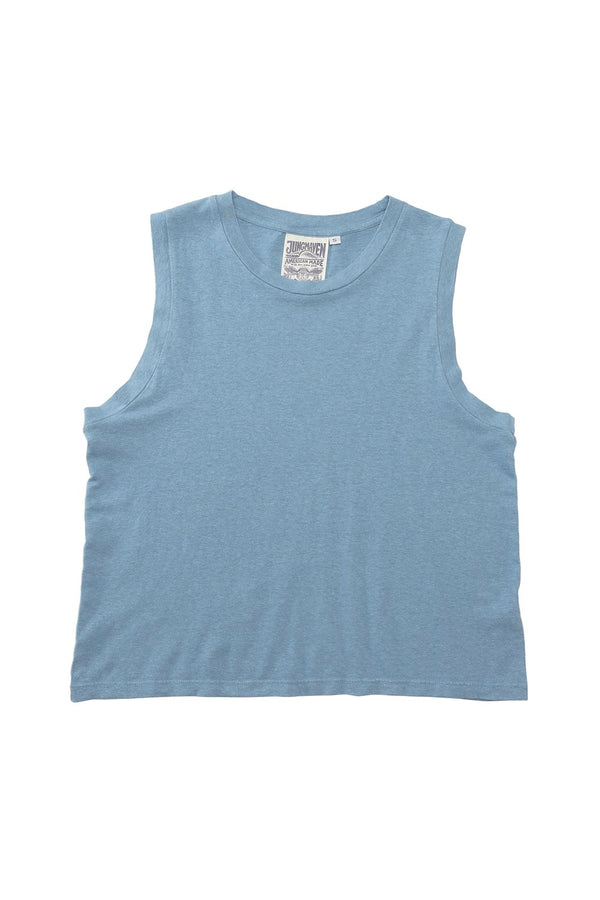 Phoenix Muscle Tee - Sale Colors | Jungmaven Hemp Clothing & Accessories / Color: Blue Heaven