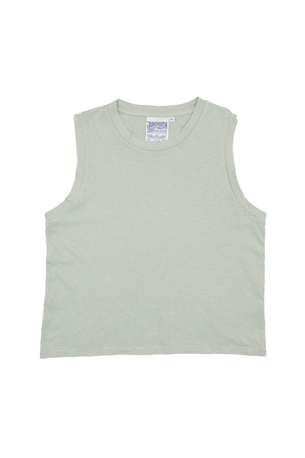 Phoenix Muscle Tee | Jungmaven Hemp Clothing & Accessories / Color: Stormy Green