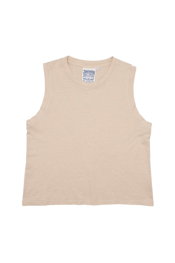 Phoenix Muscle Tee | Jungmaven Hemp Clothing & Accessories / Color: Stucco Beige