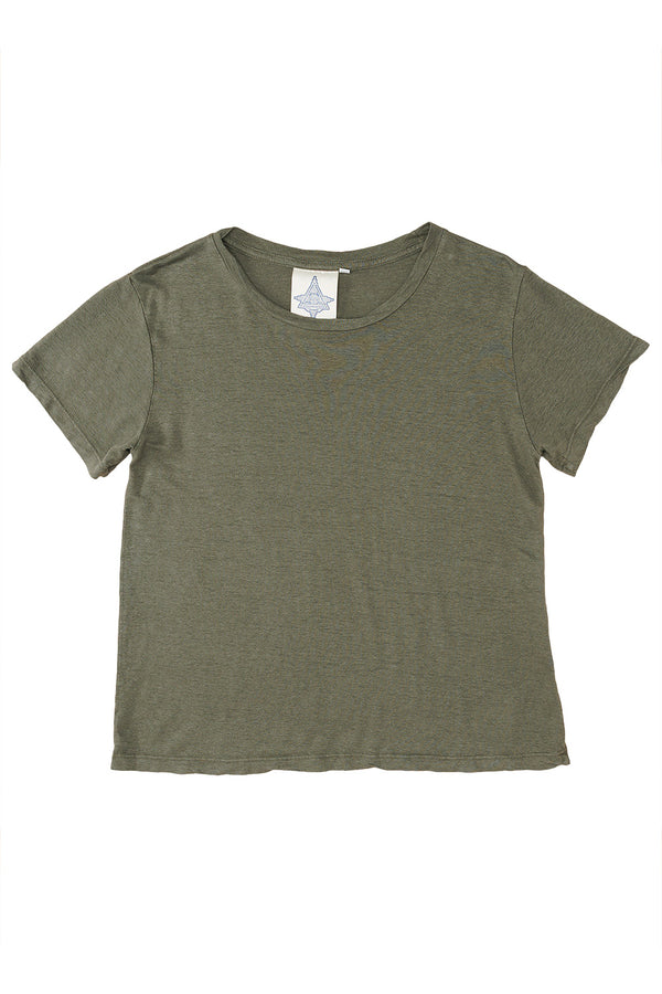 Sedona 100% Everyday Hemp Tee | Jungmaven Hemp Clothing & Accessories / Color: Olive Green