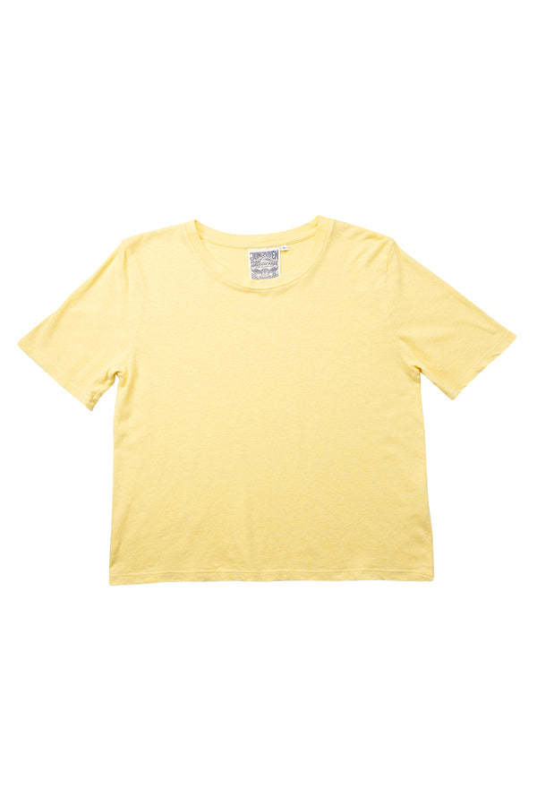 Silverlake Cropped Tee - Sale Colors | Jungmaven Hemp Clothing & Accessories / Color: Shortbread