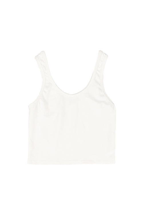 Sporty Tank | Jungmaven Hemp Clothing & Accessories / Color: Washed White