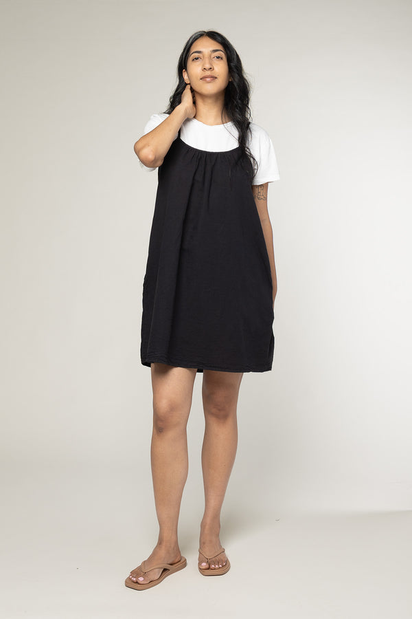 Sundance Slip Dress | Jungmaven Hemp Clothing & Accessories / model_desc: Davina is 5’7” wearing S