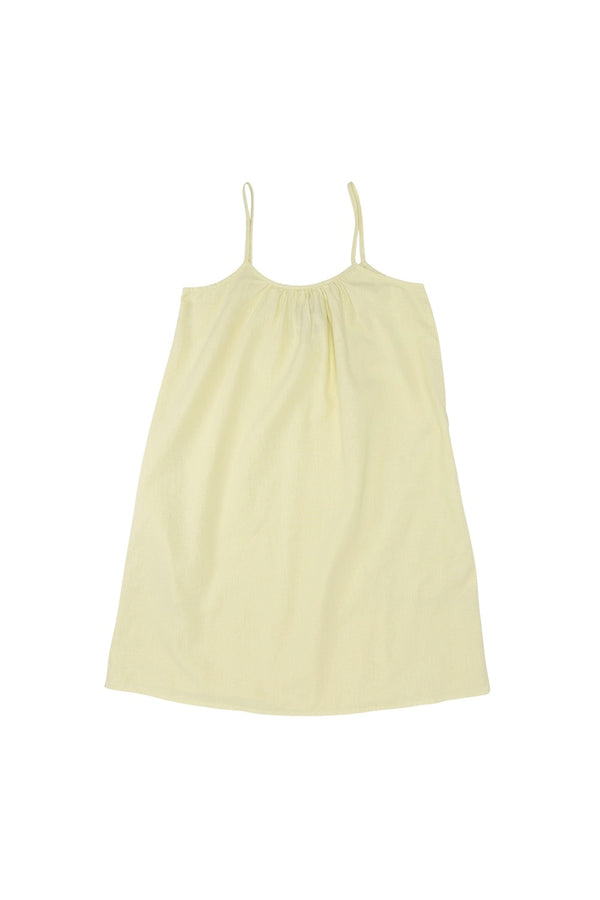 Sundance Slip Dress | Jungmaven Hemp Clothing & Accessories / Color: Sunbleached Yellow