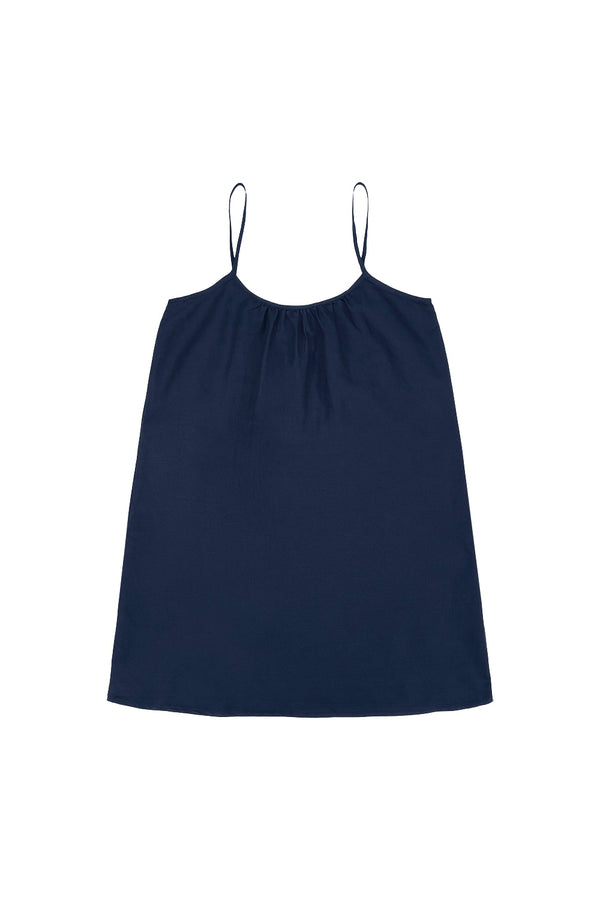 Sundance Slip Dress | Jungmaven Hemp Clothing & Accessories / Color: Navy