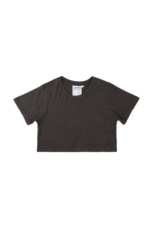 Cropped Lorel Tee | Jungmaven Hemp Clothing & Accessories / Color: Coffee Bean