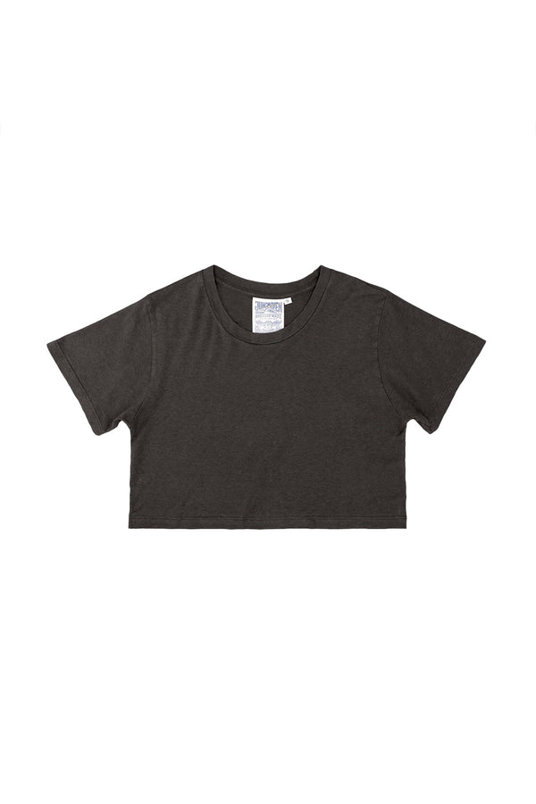 Cropped Lorel Tee | Jungmaven Hemp Clothing & Accessories / Color: Coffee Bean