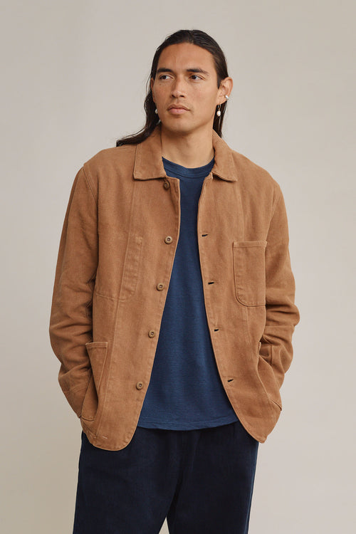 Tamarak Jacket | Jungmaven Hemp Clothing & Accessories / model_desc: Fabian 6’0” wearing size L