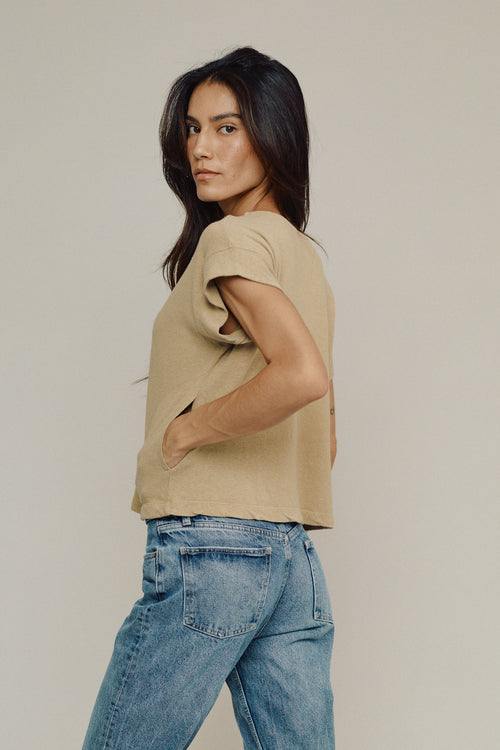 Taos Top | Jungmaven Hemp Clothing & Accessories / model_desc: Jenna is 5’10” wearing S
