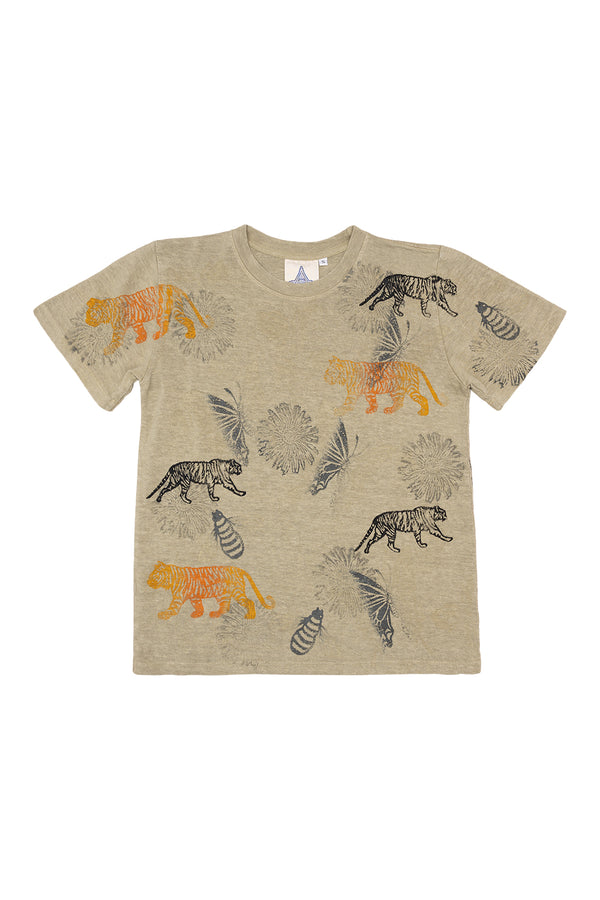 Tiger & Moth Mana 10 - 100% Hemp Tee | Jungmaven Hemp Clothing & Accessories / Color: Desert Khaki