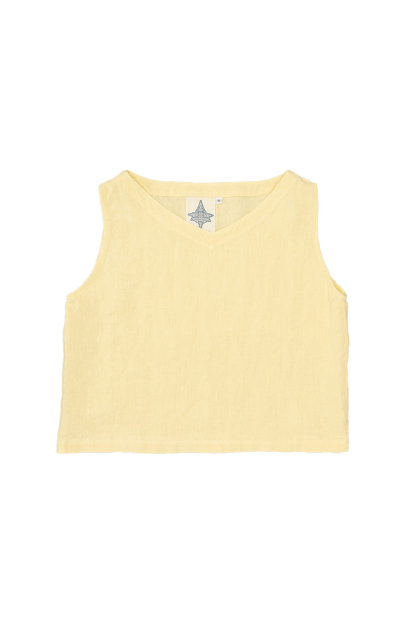 Teton 100% Hemp Tank | Jungmaven Hemp Clothing & Accessories / Color: Sunbleached Yellow