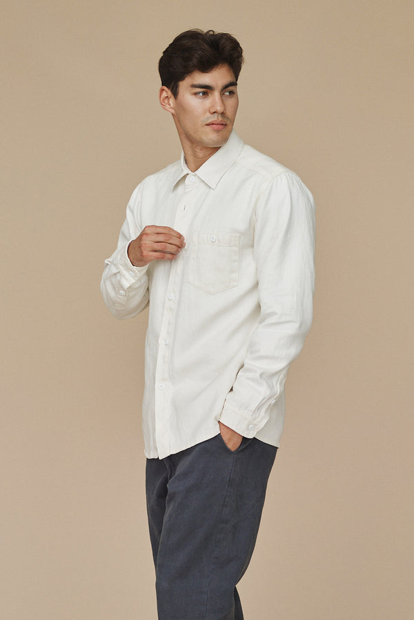 Topanga Shirt | Jungmaven Hemp Clothing & Accessories / model_desc: Henry is 6’0” wearing L