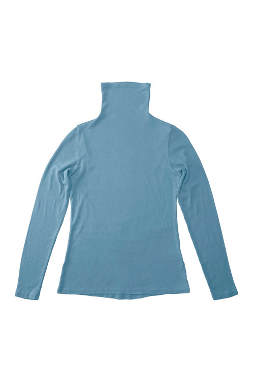 Whidbey Turtleneck - Sale Colors | Jungmaven Hemp Clothing & Accessories / Color: Blue Heaven