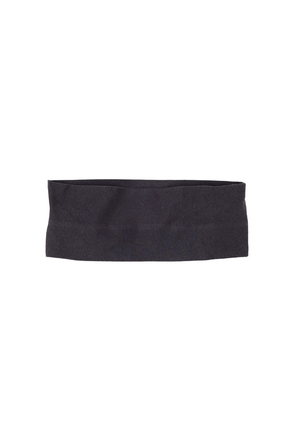 Wide Headband | Jungmaven Hemp Clothing & Accessories / Color: Black