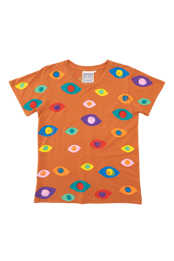 Wild Eyes Lorel Tee | Jungmaven Hemp Clothing & Accessories / Color: Pumpkin Spice