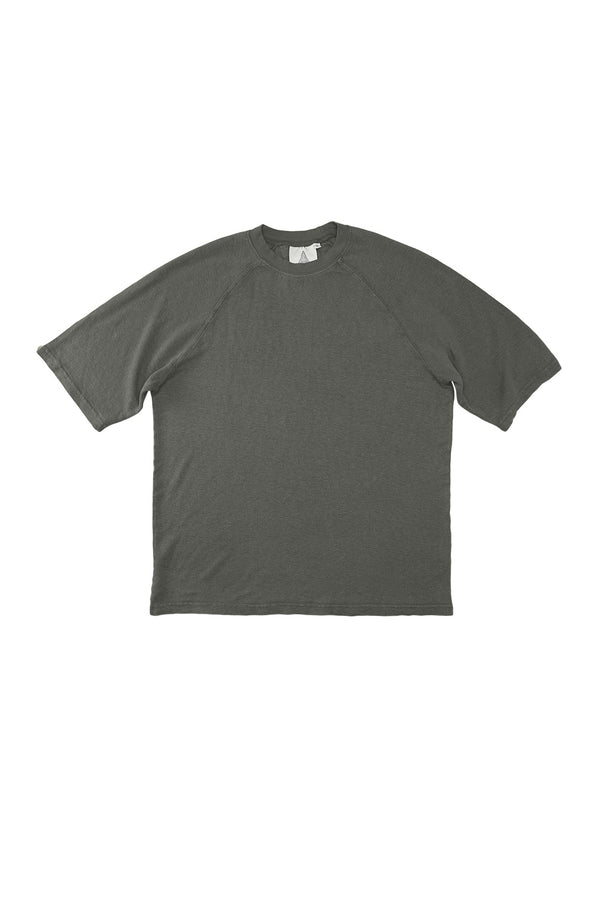 Woodstock Raglan Tee | Jungmaven Hemp Clothing & Accessories / Color: Olive Green