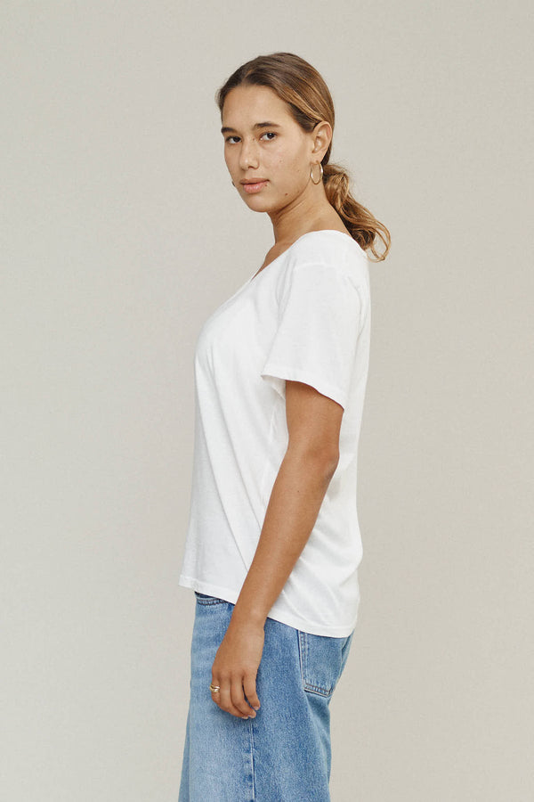 Zuma Scoop Neck Tee | Jungmaven Hemp Clothing & Accessories / Color: